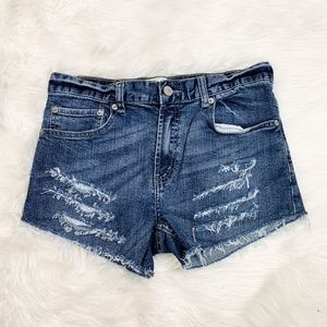 LEVI'S 505 altered jeans shorts